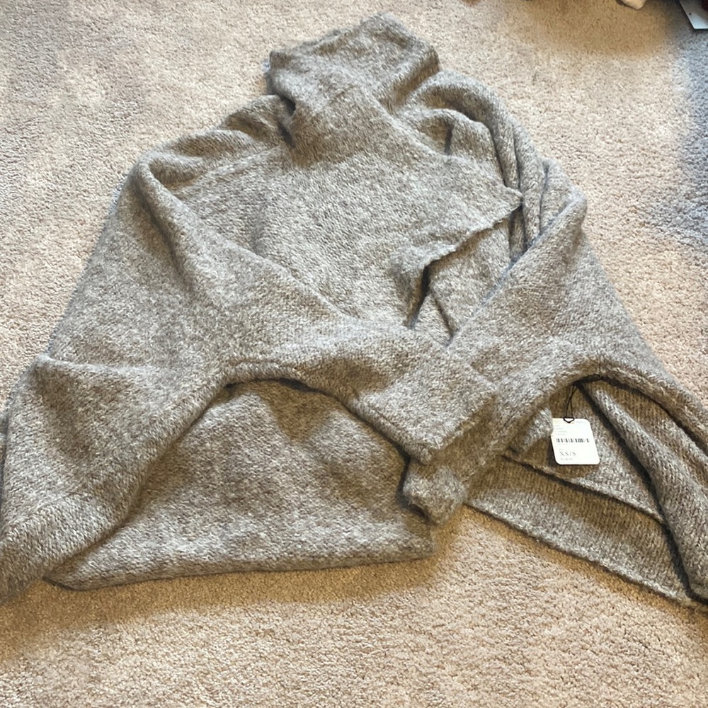 NWT free people open turtleneck sweater
